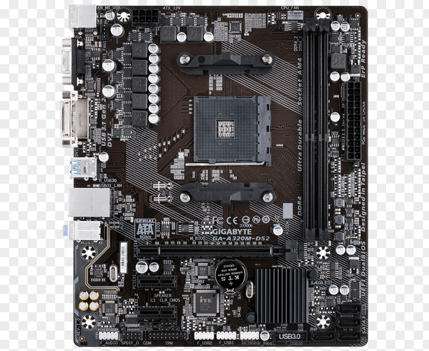 Socket AM4 Motherboard MicroATX Gigabyte Technology PNG