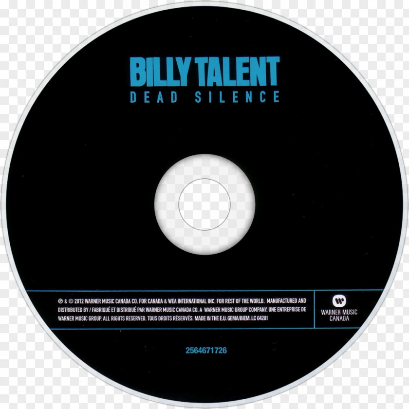 T-shirt Compact Disc Dead Silence Billy Talent PNG