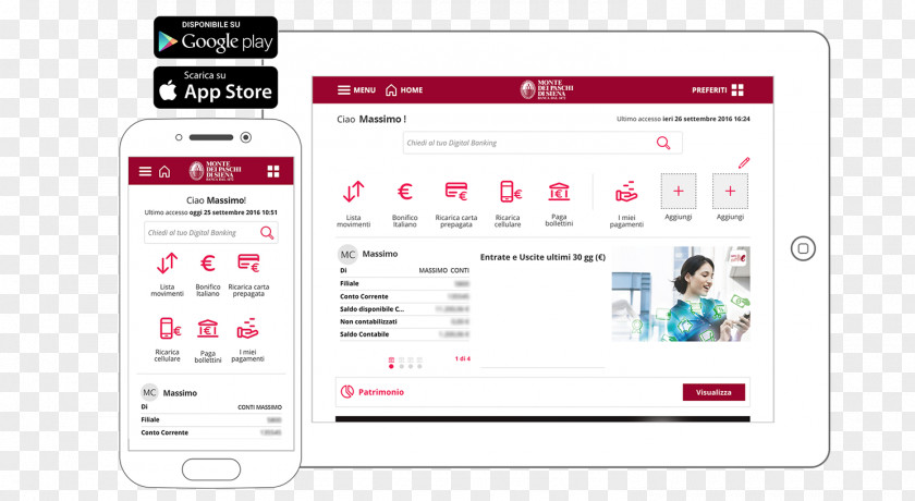 Bank Banca Monte Dei Paschi Di Siena Mobile Banking Online PNG