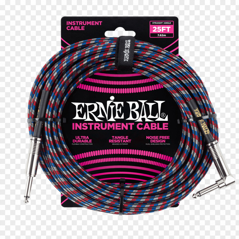 Braided Cable Ernie Ball 1/4