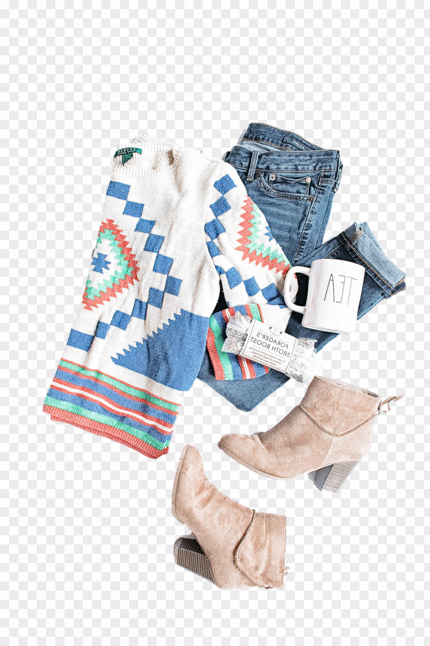 Clothing Shoe Fashion Denim Sweater PNG