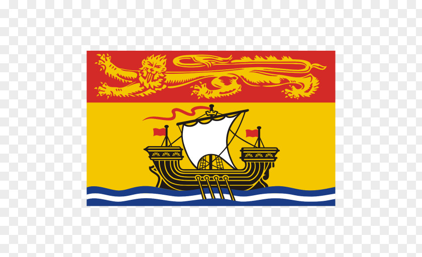 Flag Fredericton Colony Of Nova Scotia New Brunswick Acadia PNG