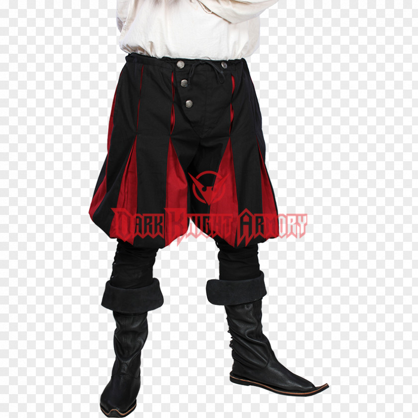 Medieval Gear Middle Ages Breeches Pants Hose Costume PNG