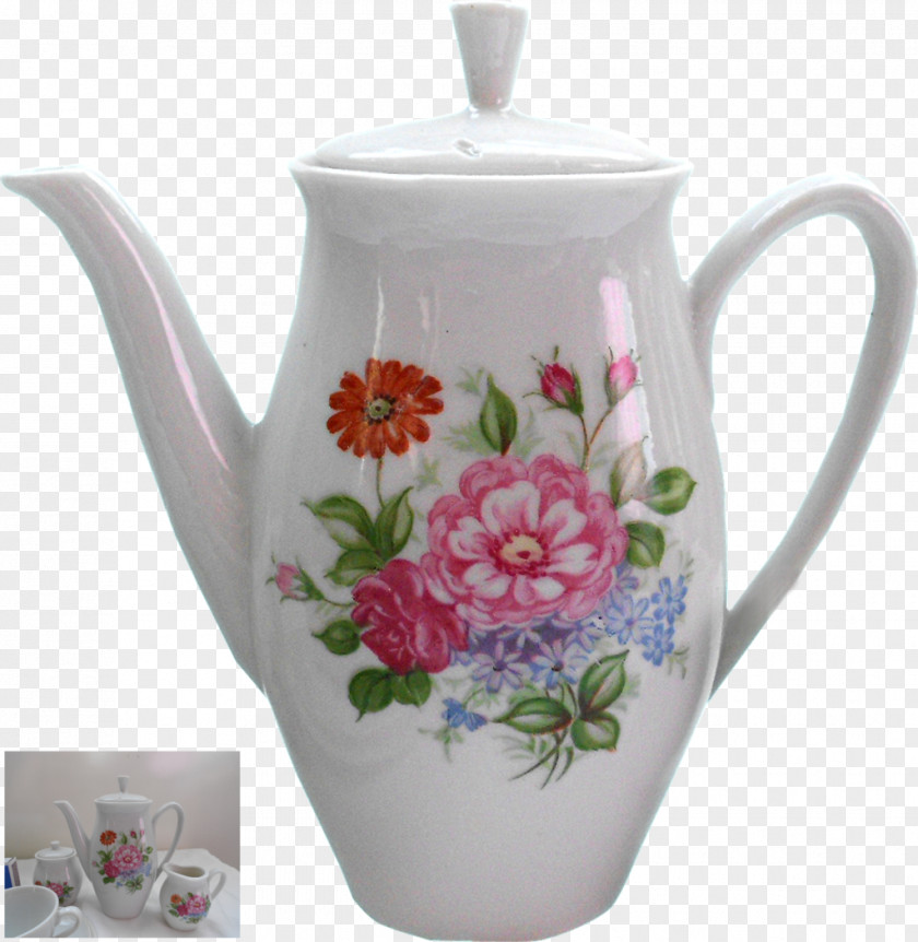 Mug Jug Coffeemaker Porcelain Teapot PNG