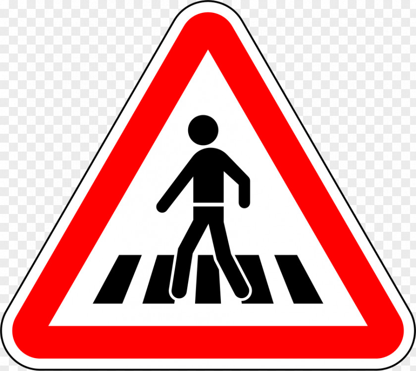 Pedestrian Crossing Sign Traffic PNG