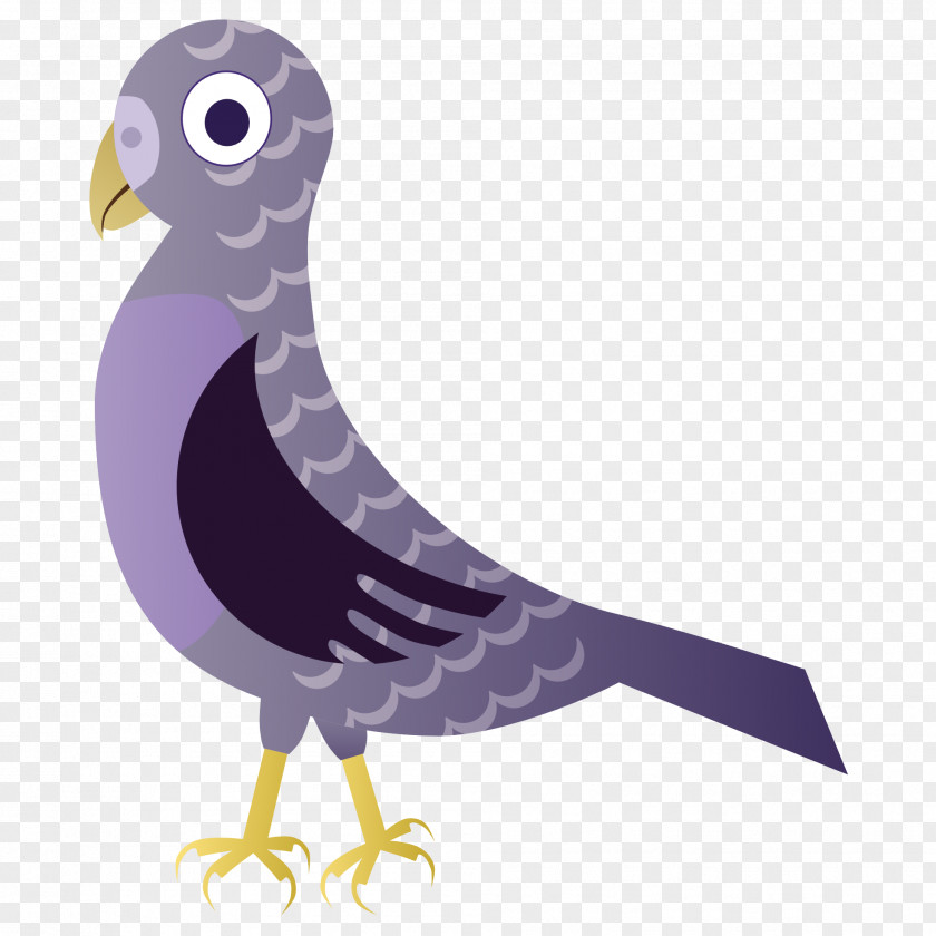 Purple Sparrow Clip Art PNG