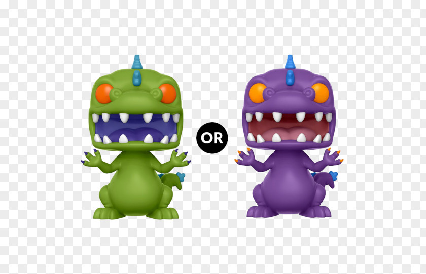 Reptar Chuckie Finster Tommy Pickles Funko Designer Toy PNG