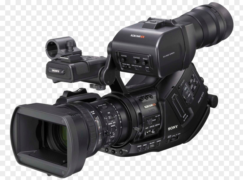 Camera Sony XDCAM EX PMW-EX3 Video Cameras High-definition PNG