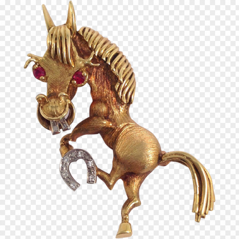 Horseshoe Horse 01504 Mane Animal Figurine PNG