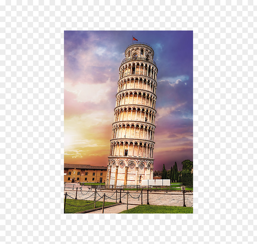 Leaning Tower Of Pisa Building Jigsaw Puzzles Trefl PNG
