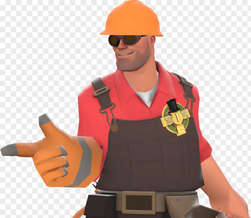 Weapon Hard Hats Team Fortress 2 Thumb Construction Foreman Architectural Engineering PNG