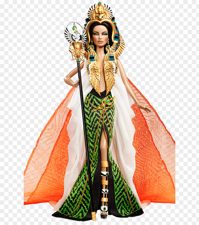 Goddess Barbie Doll Toy Ancient Egypt Mattel PNG