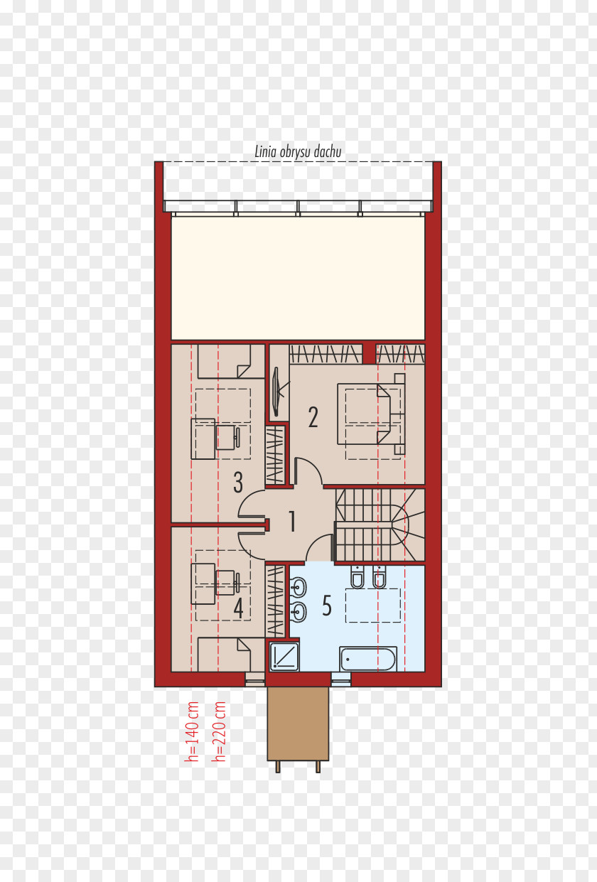 House Mansard Roof Floor Plan Living Room PNG