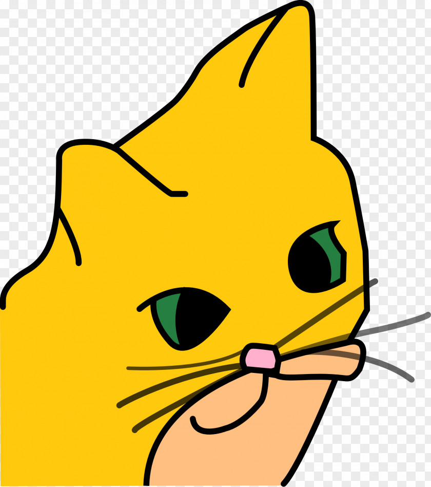 Kitten Whiskers Snout Cartoon Clip Art PNG