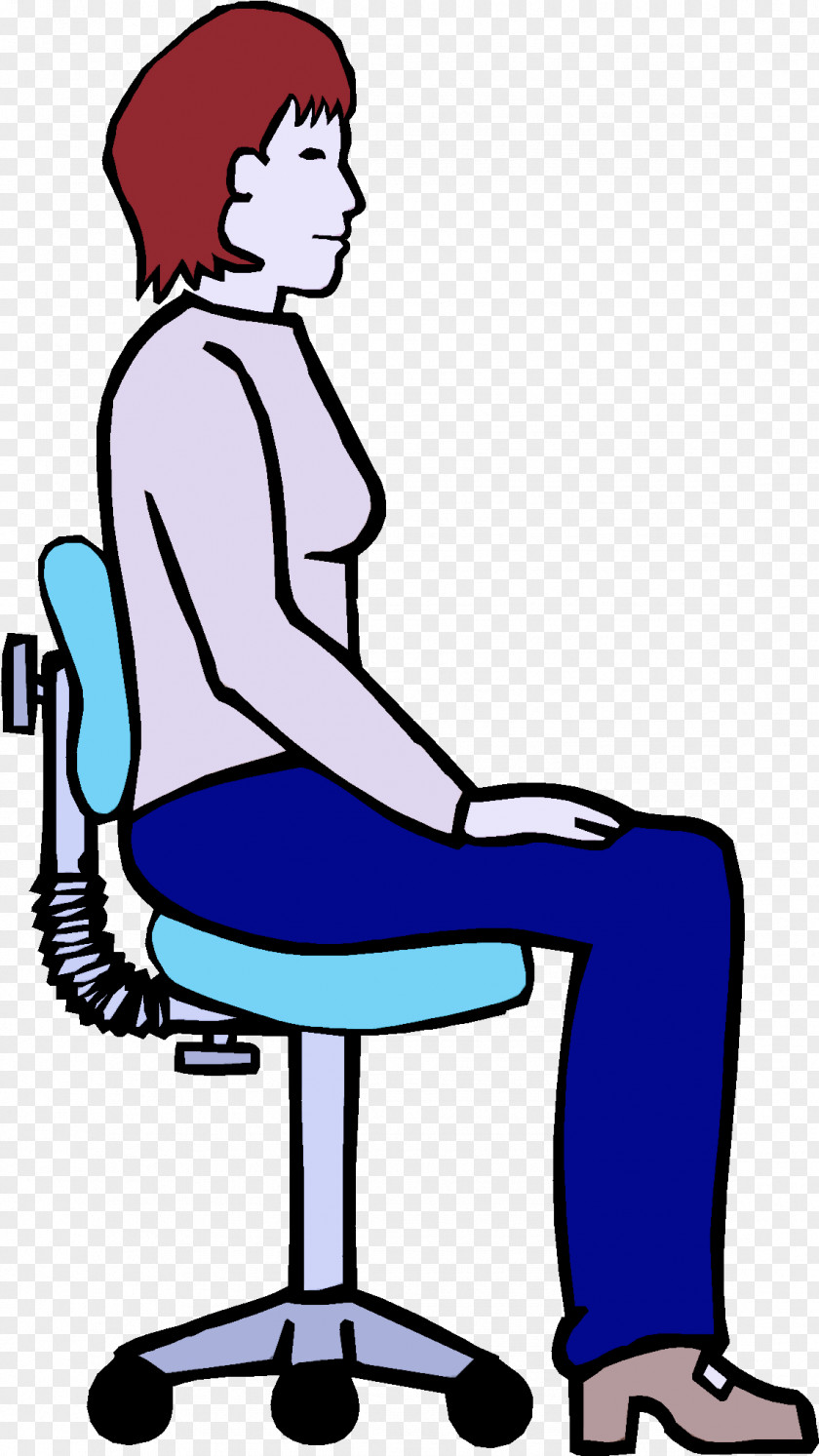 Leg Office Chair Sitting Clip Art Furniture PNG