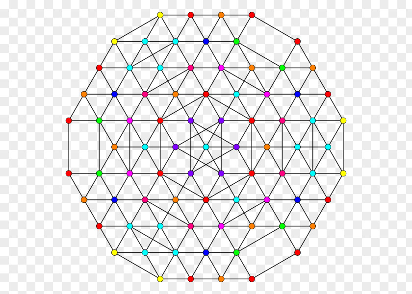 Triangle Symmetry Point Pattern PNG