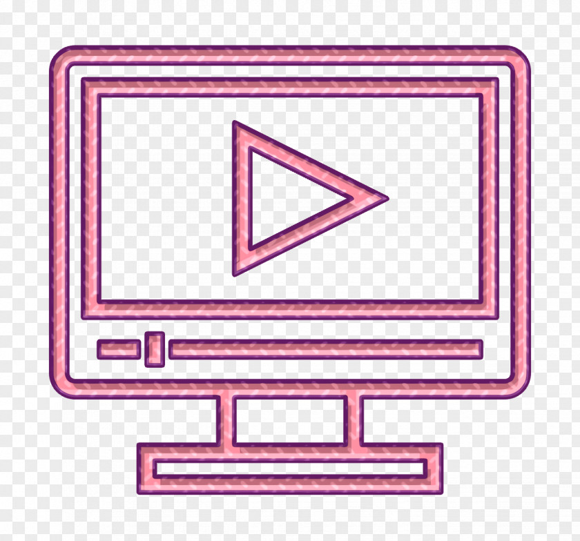 Webinar Icon Video E-learning PNG
