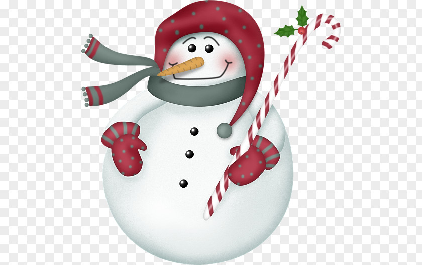 Creative Cute Snowman Christmas Clip Art PNG