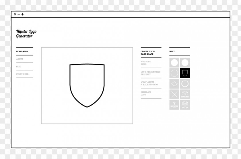 Line Document White Brand PNG