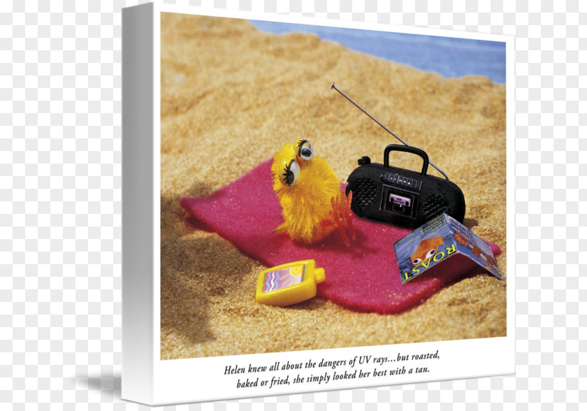 Sunbath Bitter With Baggage Seeks Same: The Life And Times Of Some Chickens Gallery Wrap Advertising Canvas PNG