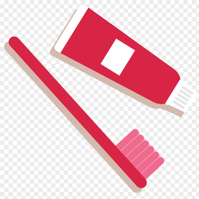 Vector Cartoon Daily Necessities Toothpaste Toothbrush PNG