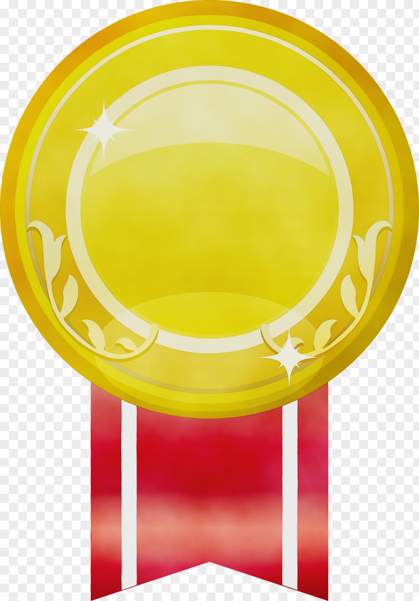 Yellow Table Tableware Circle Dishware PNG