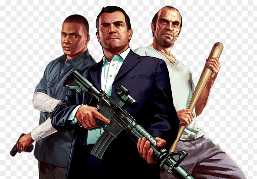 Grand Theft Auto V Auto: San Andreas Trevor Philips Franklin Clinton PNG