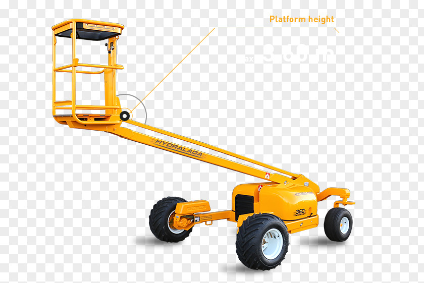 Pivoting Forklift Booms Aerial Work Platform Ladder Product Elevator Orchard PNG