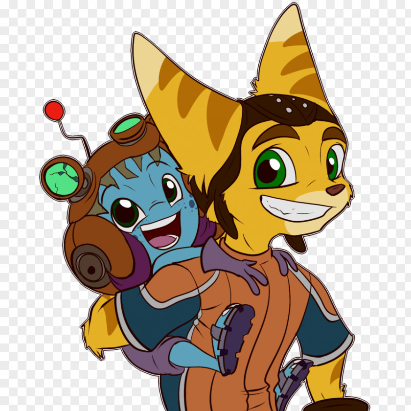 Ratchet Clank & Clank: All 4 One Insomniac Games Art PNG