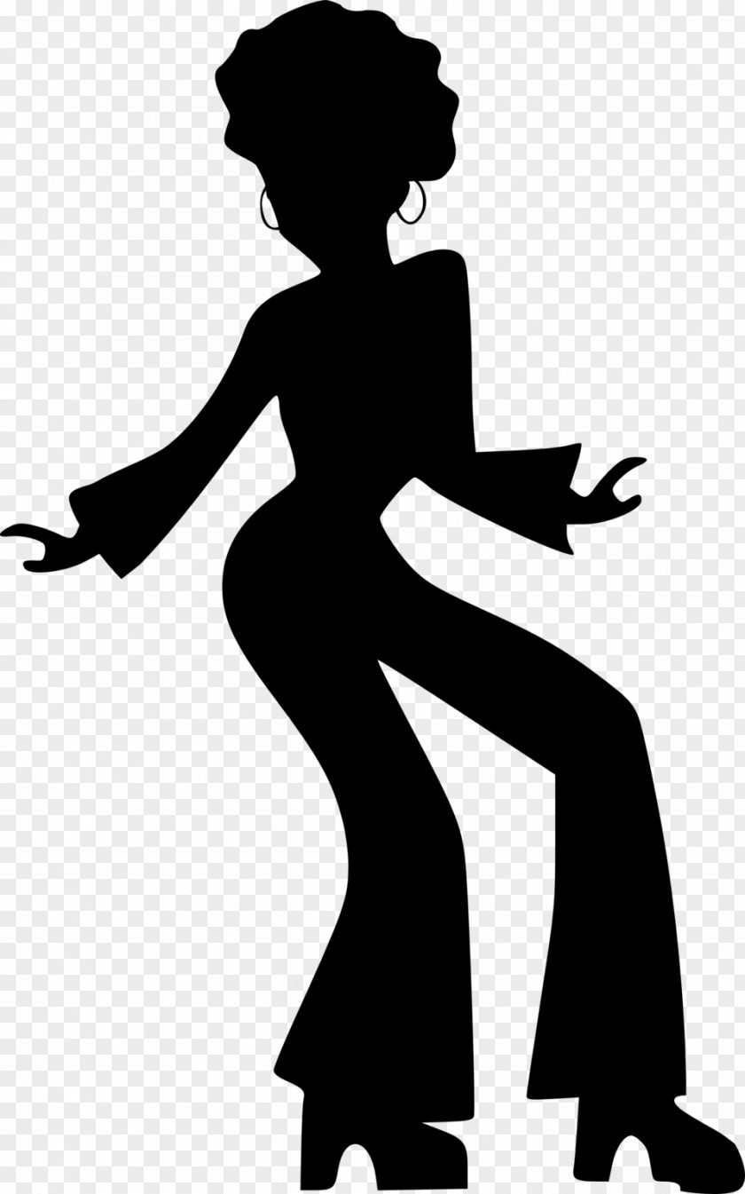 Silhouette Disco Dance Drawing Clip Art PNG