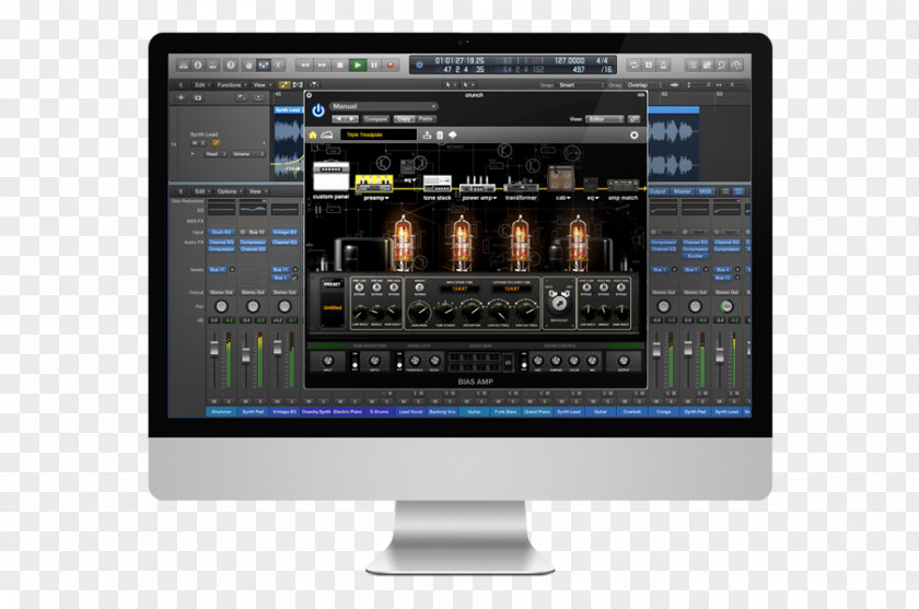 Bias Guitar Amplifier Computer Software Effects Processors & Pedals App Store PNG