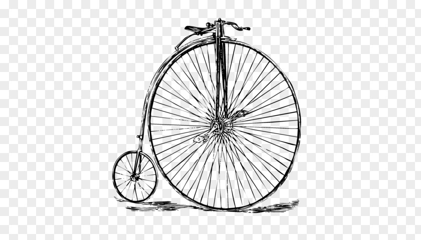 Bicycle Vintage Penny-farthing Art Bike PNG