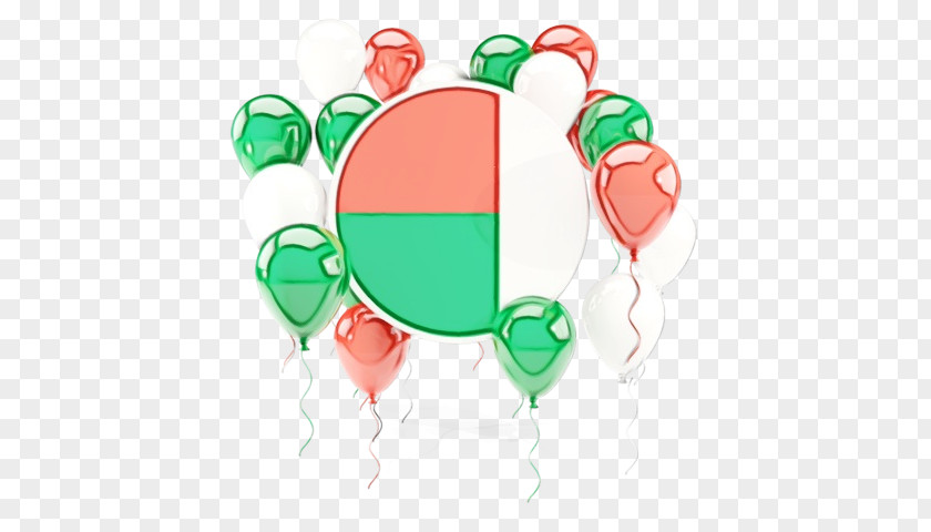 Green Balloon Background PNG
