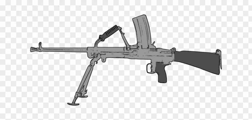 Machine Gun Vz. 52 Czechoslovakia Firearm ZB 26 PNG