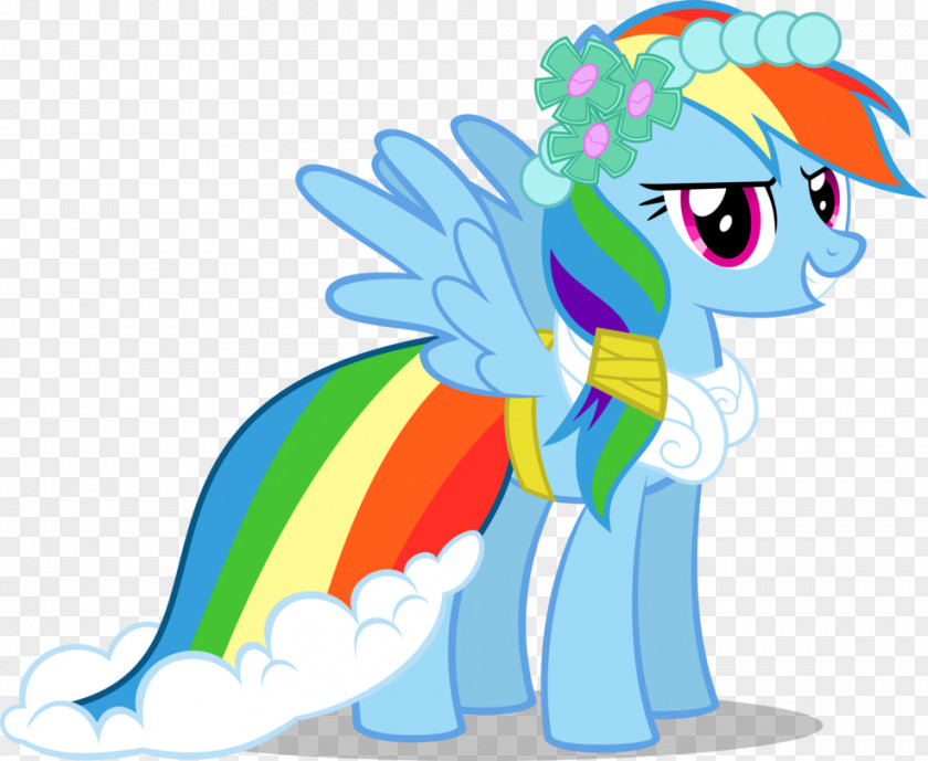 Rainbow Dash Rarity Princess Cadance Wedding Dress PNG