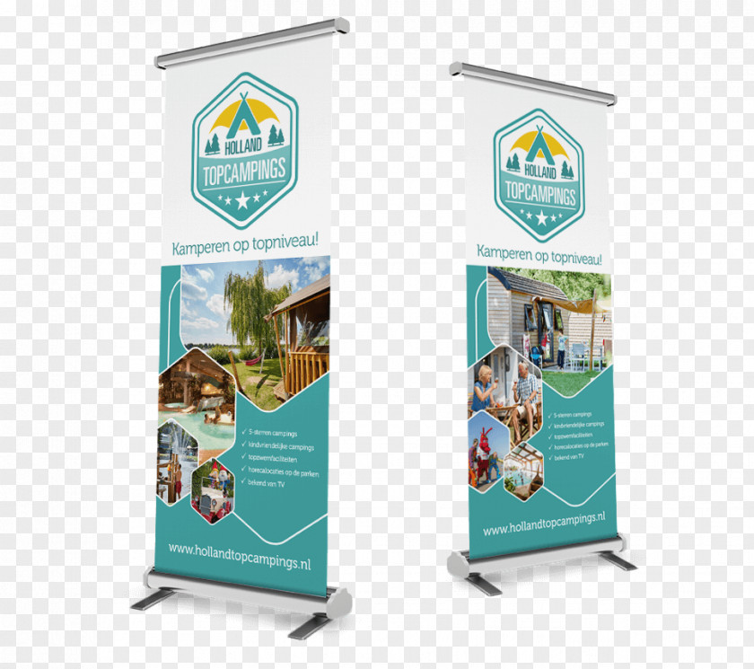Rollup Banner Display Advertising Web Corporate Identity PNG