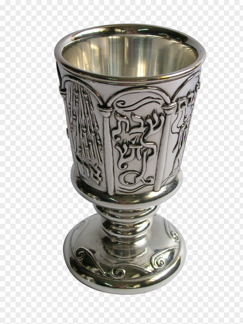 Silver Kiddush Chalice Cup Judaism PNG