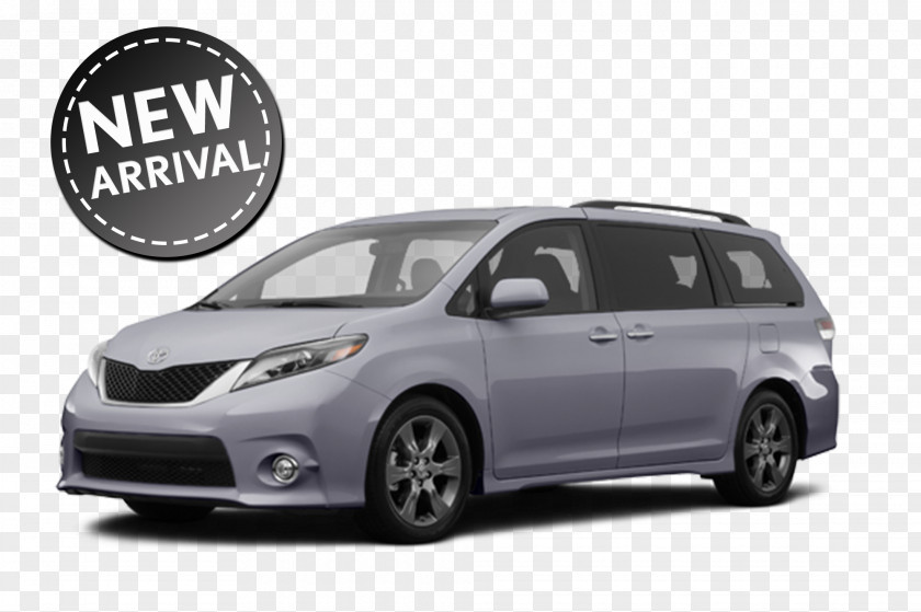 Toyota 2016 Sienna Used Car Minivan PNG
