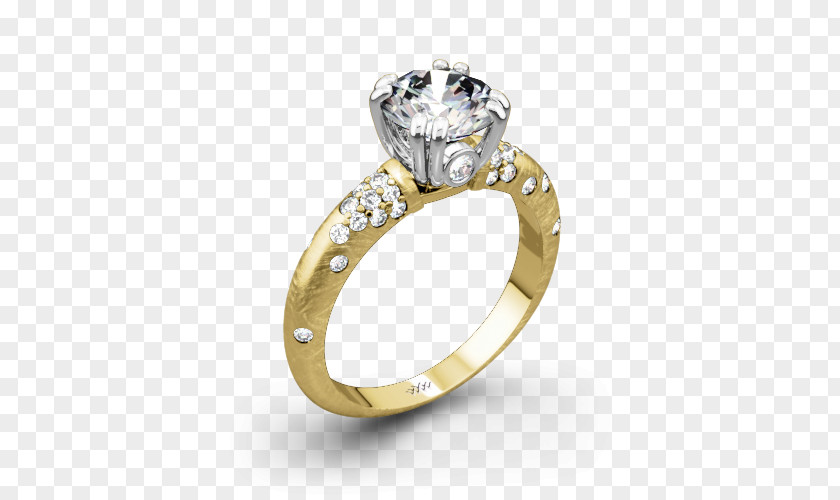 Wedding Ring Moissanite Engagement PNG