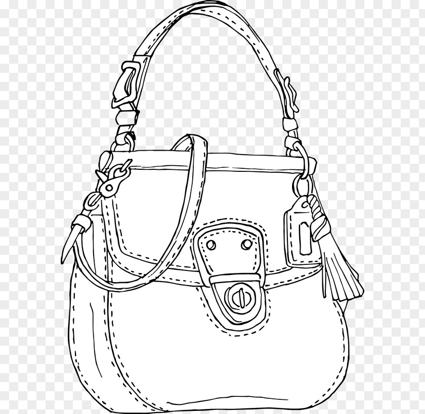 Bag White Line Art Messenger Bags Pattern PNG