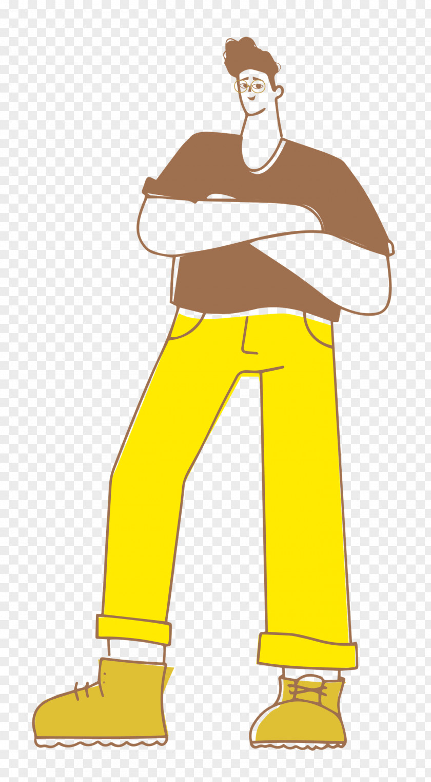 Boy Standing PNG