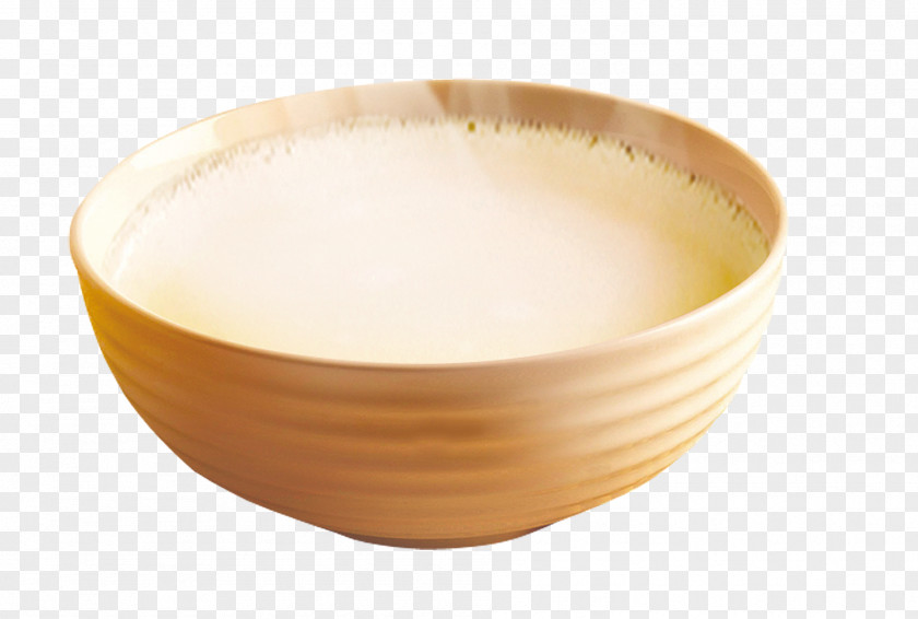 Breakfast Soy Milk Bowl PNG