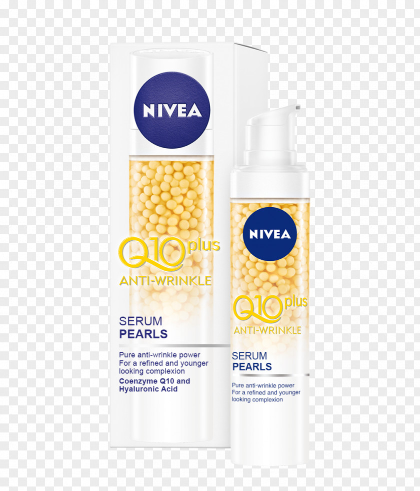 Face NIVEA Q10 Plus Anti-Wrinkle Day Cream Anti-aging Coenzyme Cosmetics PNG