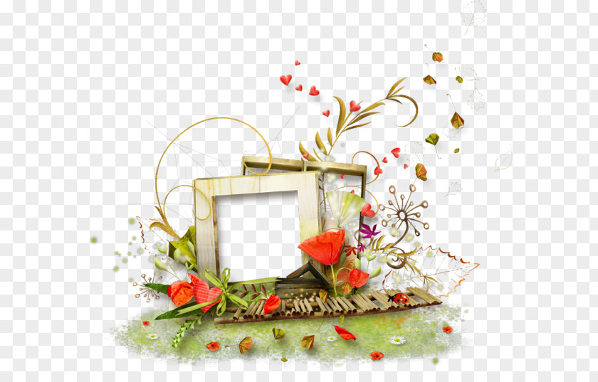 Flowerbox Picture Frames Clip Art PNG
