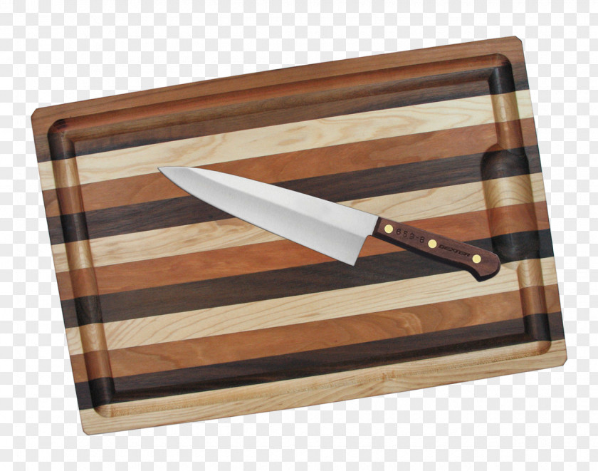 Solid Wood Cutlery Knife Cutting Boards Tool PNG