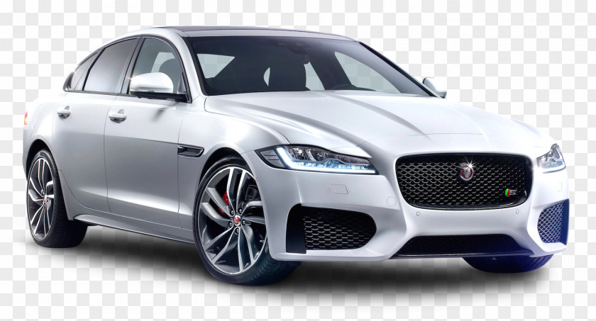 White Jaguar XF 2 Car 2016 Cars New York International Auto Show PNG