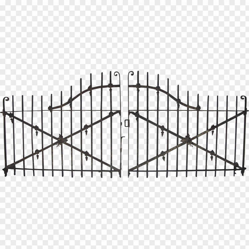 Fencing Wrought Iron Cylinder Head Piston Wire Hashtag Fence PNG