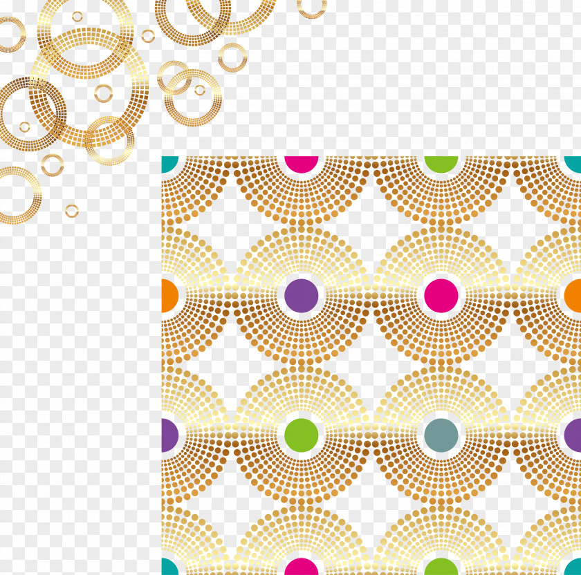 Golden Ring Background Texture Vector Material Point Circle Euclidean PNG