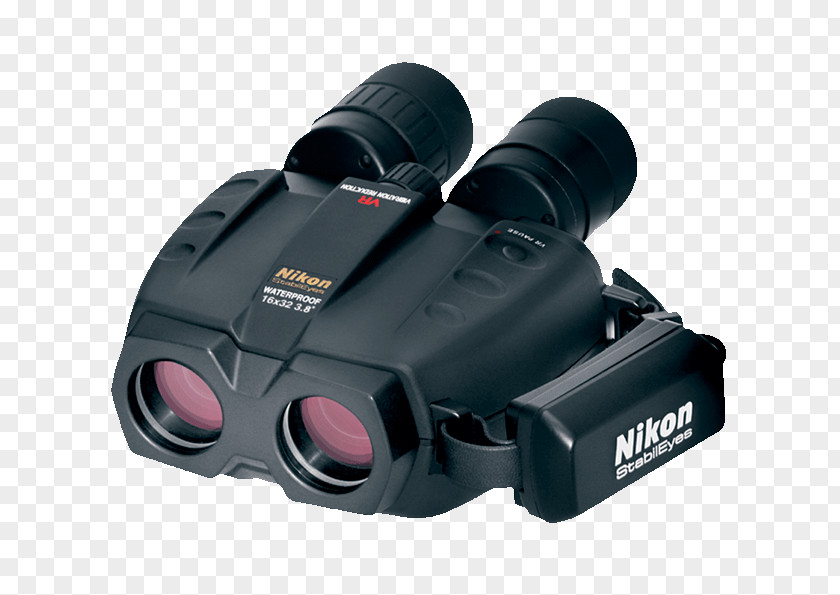 Image-stabilized Binoculars Nikon StabilEyes VR 12x32 Binocular, Waterproof , #7456 [DJO] Image Stabilization PNG