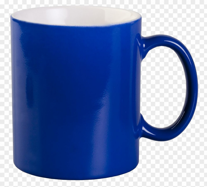 Mug Magic Blue Ceramic Coffee Cup PNG